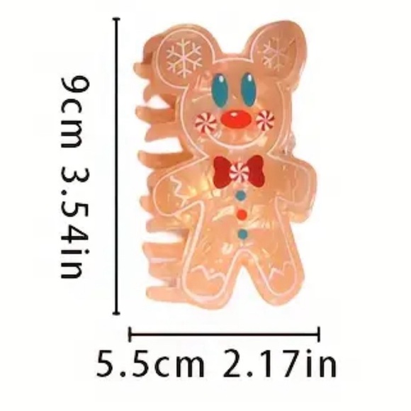 Mickey gingerbread clawclip - Picture 3 of 3